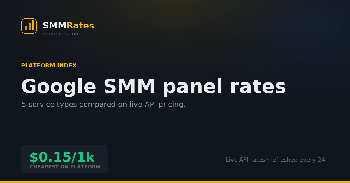 google-smm-panel-compare-live-rates-for-5-services-smmrates